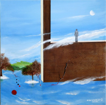 Named contemporary work « L'art d'être libre », Made by WALDEMAR NOBRE