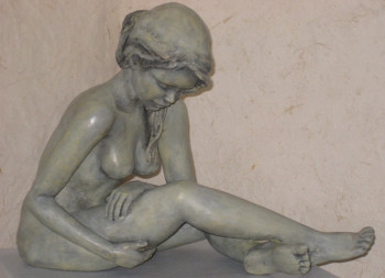 Named contemporary work « Cécile », Made by ANKIGAIA