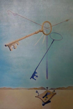 Named contemporary work « Les clefs de la créativité », Made by ARMAND FOREST