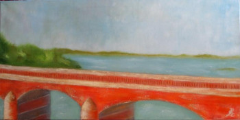 Named contemporary work « Un pont en Inde du Sud », Made by CBC
