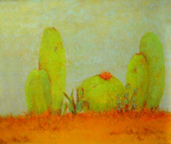 Named contemporary work « CACTUS », Made by PIA CANTOS FLORIDOS