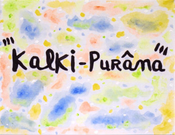 Named contemporary work « Kalki-Purâna (avatâra)  2014 », Made by PASCAL CHAUVEAU