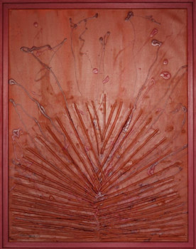 Named contemporary work « B. Boucau - Boisrange (70x90) », Made by B. BOUCAU