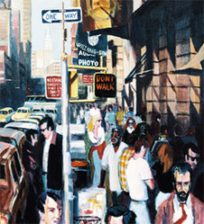 Contemporary work named « New York "One way" », Created by MAXENCE GERARD