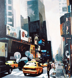 Contemporary work named « New York "Broadway" », Created by MAXENCE GERARD