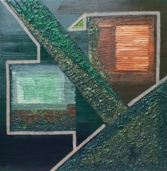 Named contemporary work « Terre de Brocéliande / Part of Brocéliande #1434 », Made by KLARA