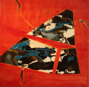 Named contemporary work « la grande trilogie », Made by FLORE SCHNEIDER