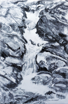 Contemporary work named « cascade », Created by BARTLET-DROUZY