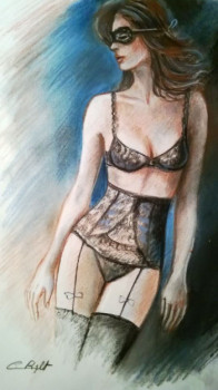 Named contemporary work « lingerie2 », Made by STJUST