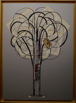 Named contemporary work « Arbre 1 », Made by MODELY THIBAUD