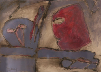 Named contemporary work « Drôle d'oiseau », Made by ALAIN BERTHAUD
