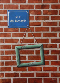 Named contemporary work « à Dessein », Made by SOPHIEJ