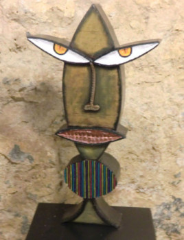 Named contemporary work « Totem », Made by CEHAIME