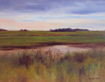 Named contemporary work « Coastal Morning », Made by GLENDA CASON