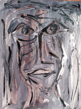 Named contemporary work « Woman 7 », Made by MOLOKOI