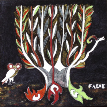 Named contemporary work « Arbre de vie 2 », Made by FABIE