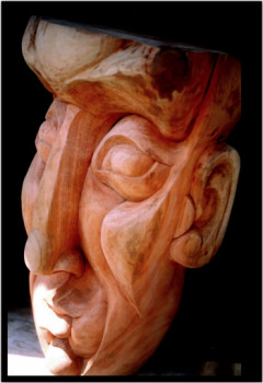 Named contemporary work « visage 1 », Made by KRASI KUNCHEV