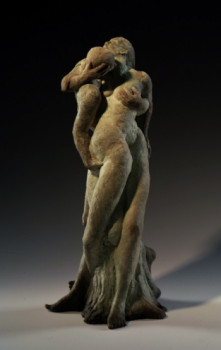 Named contemporary work « Les amants-liane », Made by PATRICIA DENIMAL