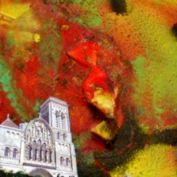 Named contemporary work « Vézelay-passage _ Vezelay-pass », Made by ENZ ELDEN