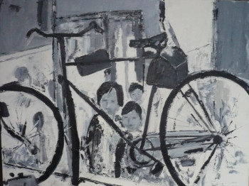 Named contemporary work « joli vélo », Made by CLéMENTINE LUBIN