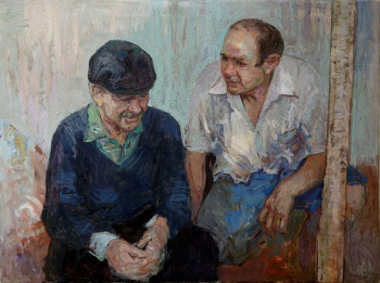 Named contemporary work « GRAND-PERE », Made by SERGIU RUSU