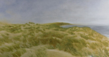 Named contemporary work « Dunes d'Île d'Oléron », Made by ADRIENNE JALBERT