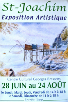 Named contemporary work « Invité d'honneur 2003 : Expo estivale à St-Joachim 44 », Made by DANIEL HUARD