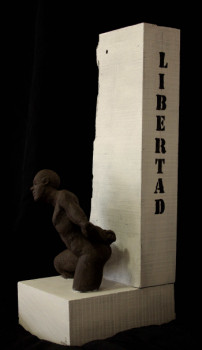 Named contemporary work « Libertad », Made by EZANNO