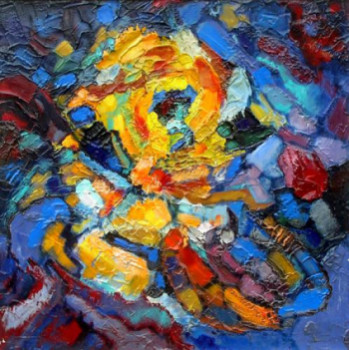 Named contemporary work « Peinture 295 », Made by JEAN CLAUDE ESPINASSE