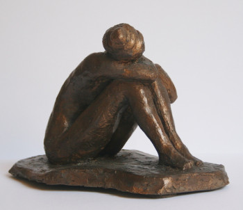 Named contemporary work « Femme (terre cuite) », Made by MAXENCE GERARD