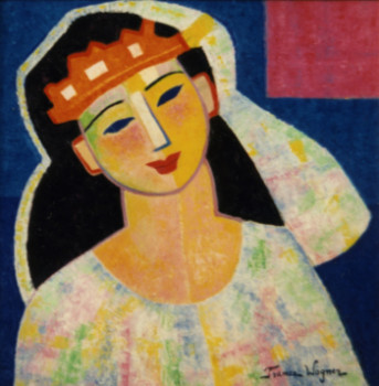 Named contemporary work « Héloïse », Made by FRANCE WAGNER