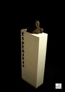 Named contemporary work « ESPERANZA », Made by EZANNO