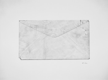 Named contemporary work « Old Paper », Made by GRANGER