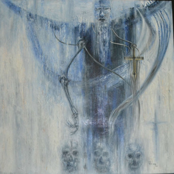 Named contemporary work « Le Saint Esprit / The Holy Spirit », Made by KOUNDO VLAVO