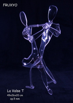 Named contemporary work « La valse », Made by FRUXYO