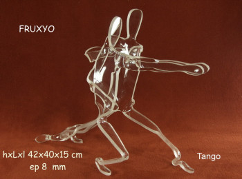 Named contemporary work « Tango », Made by FRUXYO