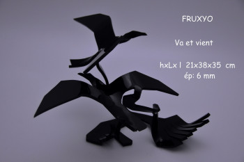 Named contemporary work « Va et vient », Made by FRUXYO