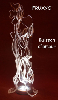 Named contemporary work « Buisson d'amour », Made by FRUXYO