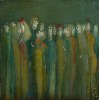 Named contemporary work « bavardage », Made by CAROLE GAIA