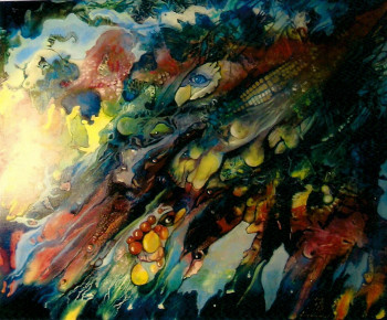 Named contemporary work « La vie vient de la mer », Made by VASA