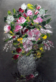 Named contemporary work « LE BOUQUET DES CREATEURS », Made by ANNICK PALLARD