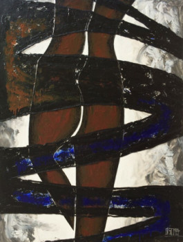 Contemporary work named « Voile outremer », Created by OSCAR