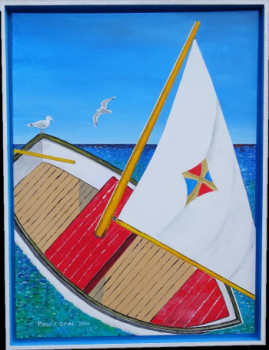 Named contemporary work « la mer et le soleil », Made by PAUL F. GRAF