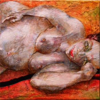 Named contemporary work « Topless Azédine », Made by MARAVALPA