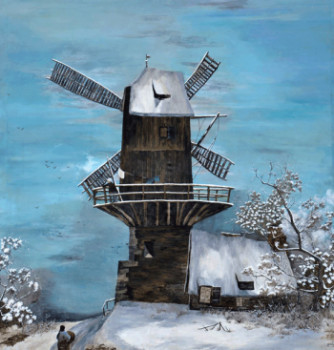 Named contemporary work « Le Moulin », Made by GRALLIé