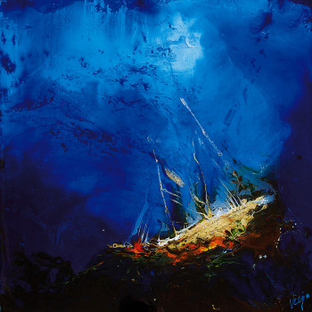 Named contemporary work « Fantôme », Made by VIEJO