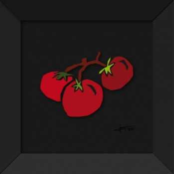 Named contemporary work « Les Tomates », Made by JOAQUIN VIDAL