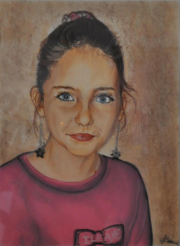 Named contemporary work « portrait 1 personne », Made by AMANDINE RENAUD