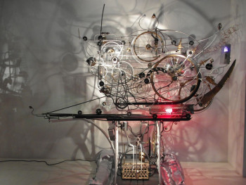 Named contemporary work « Transversalité aléatoire », Made by PASCAL BETTEX