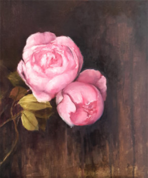 Named contemporary work « Drôles de Pivoines », Made by SYLVIE PIOLI